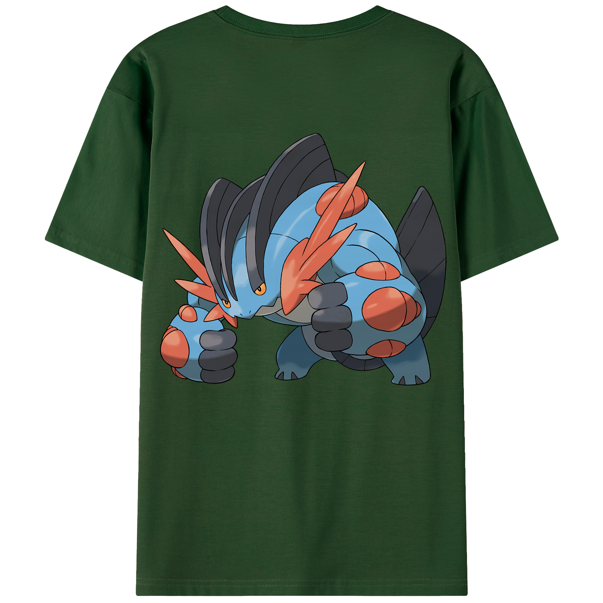 （画像用） ポケットモンスター Pokémon 綿100％半袖Tシャツ（背面プリント）